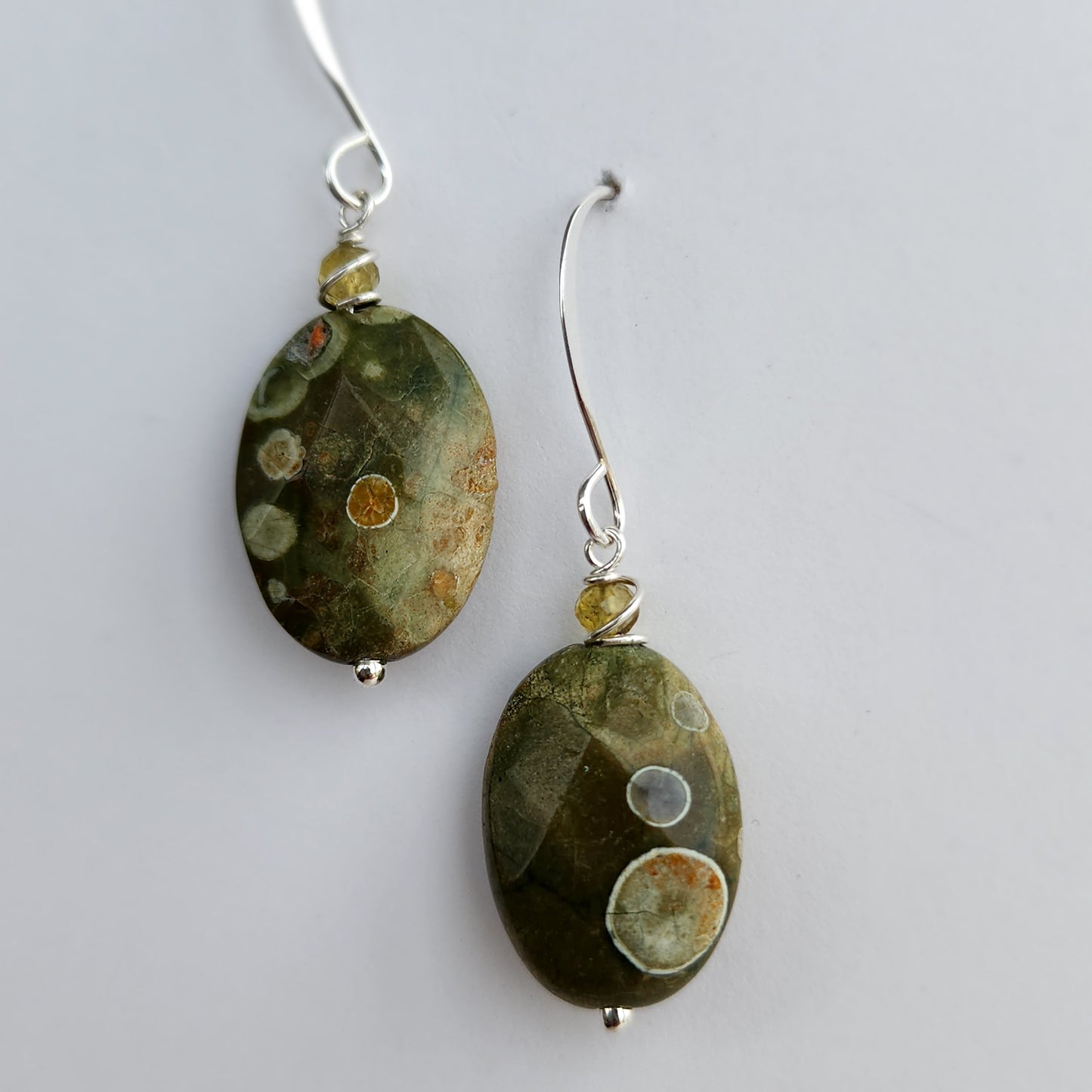 Rainforest Jasper Earrings