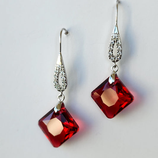 Swarovski Princess Crystal Earrings