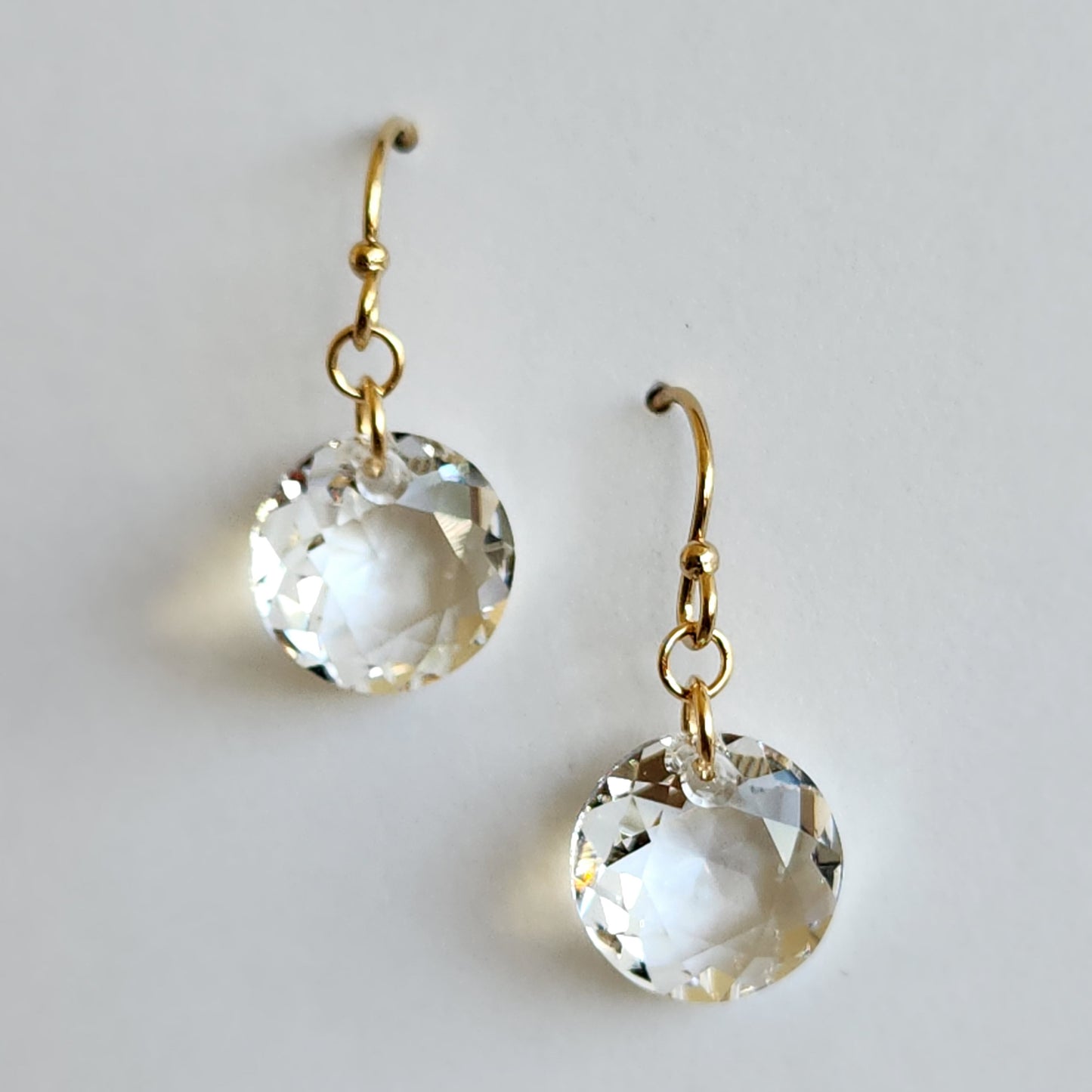 Swarovski Classic Round Crystal Earrings